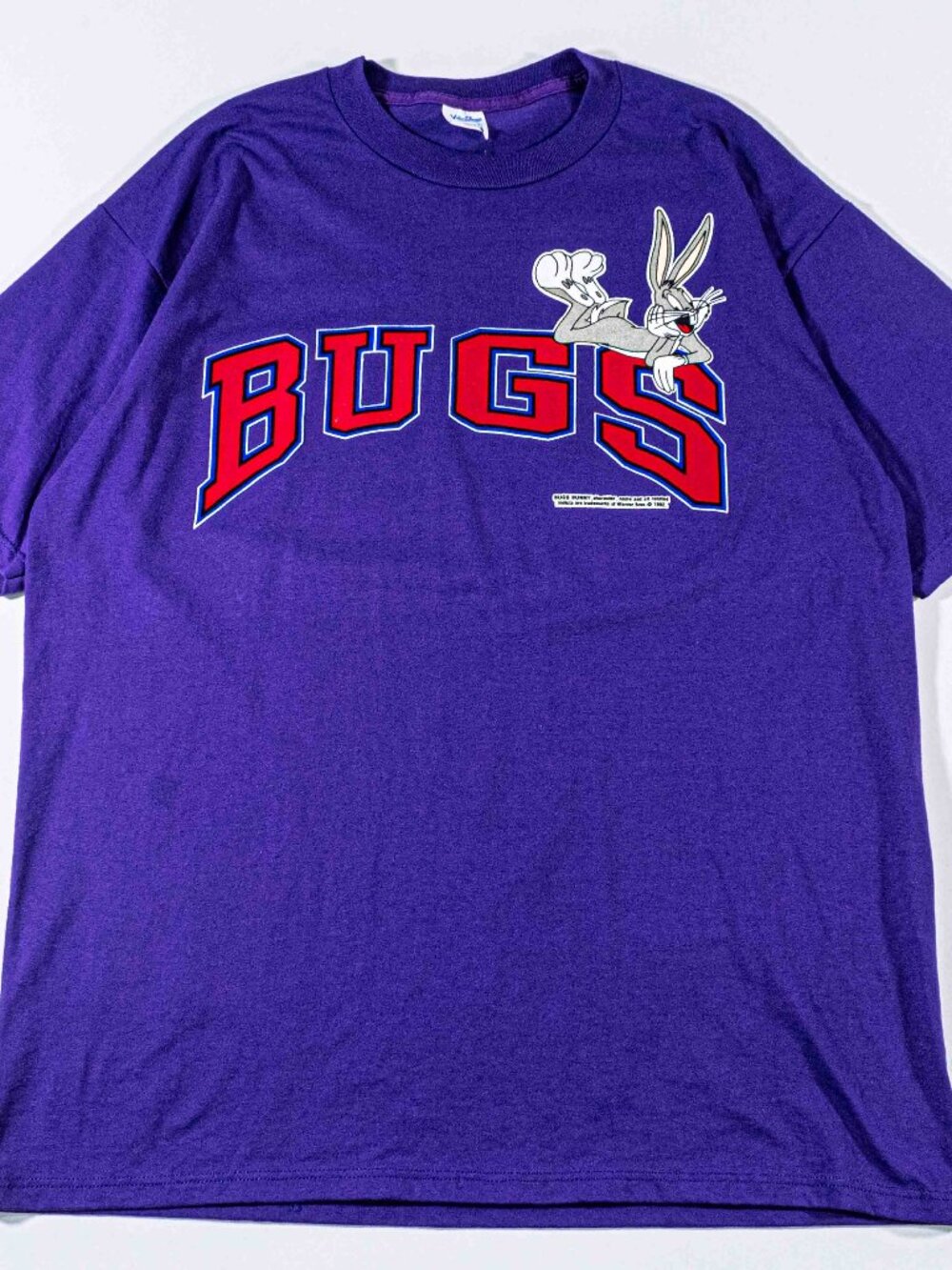 Vintage Bugs Bunny T-Shirt XL 90s Velva Sheen Looney Tunes Graphic Tee VTG USA
